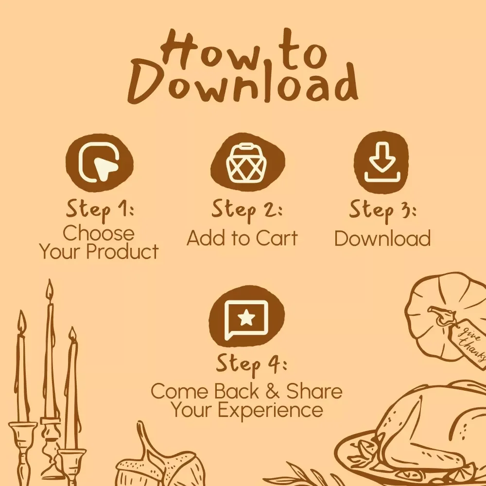 The Ultimate Thanksgiving Buffet Checklist | Printable Holiday Party Planner | Digital Download for Easy Entertaining | The Best Way to Serve Thanksgiving Buffet Style