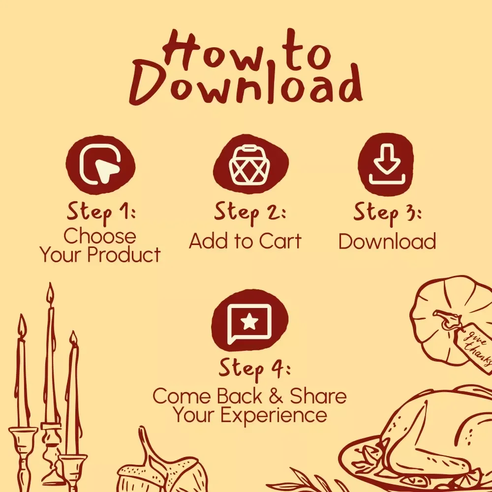 Thanksgiving Dinner Guest Entertainment Checklist | Printable Guide for How to Entertain Guests During Thanksgiving Dinner | Holiday Hosting Digital Download