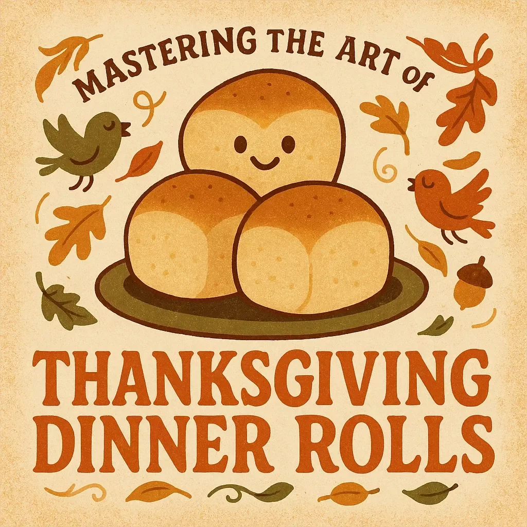 Mastering the Art of Thanksgiving Dinner Rolls | Holiday Bread Baking Guide | Digital Download eBook for Perfect Homemade Rolls