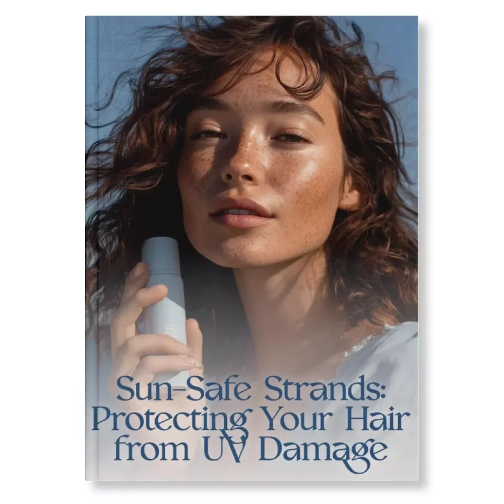 Sun-Safe Strands: Protecting Your Hair from UV Damage | Ultimate Guide on How to Protect Hair from Sun Damage, Hair Care eBook, UV Protection Tips for Healthy Summer Hair