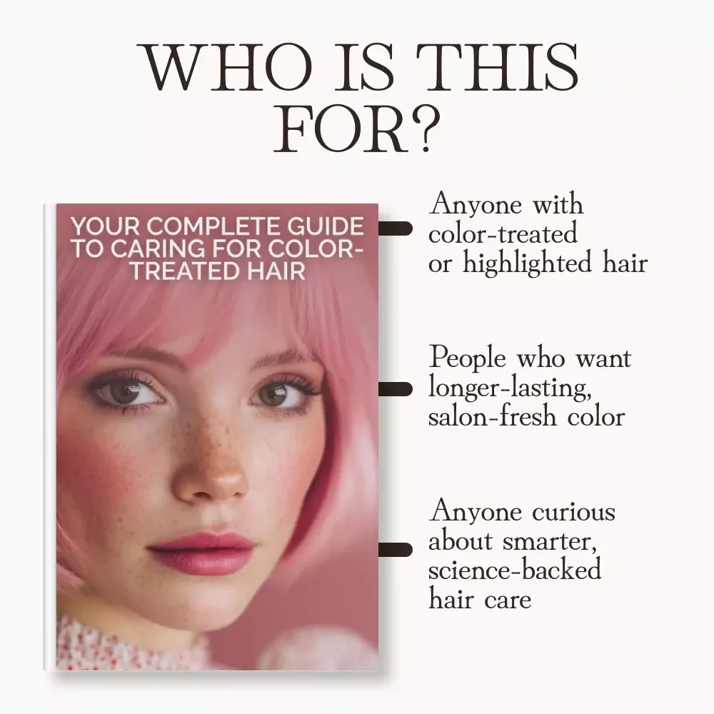 Your Complete Guide to Caring for Color-Treated Hair | eBook for Vibrant, Healthy Locks | How to Choose Hair Care Products for Color-Treated Hair