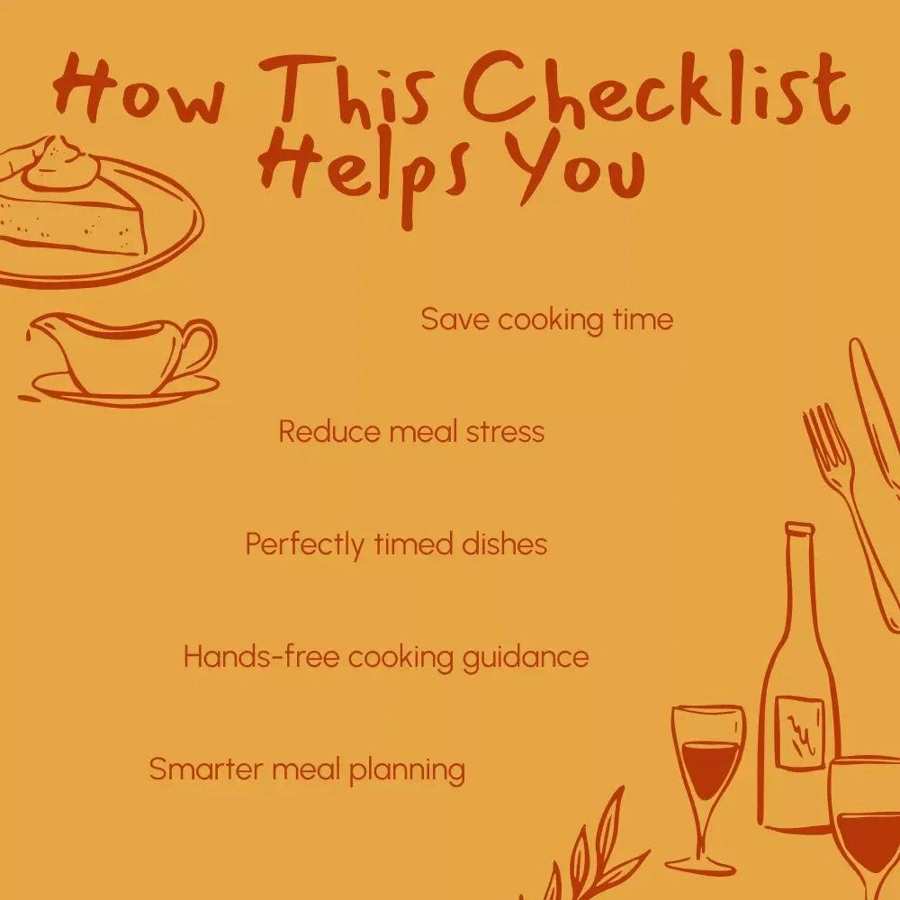 Checklist: How to Use AI to Schedule Cooking Times | Smart Kitchen Planner | Digital Download | AI Cooking Guide for Busy Home Chefs