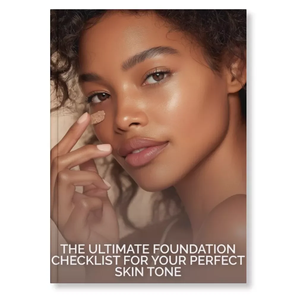 The Ultimate Foundation Checklist for Your Perfect Skin Tone | Printable Beauty Guide | Makeup Matching Tips | how to match foundation to your skin tone