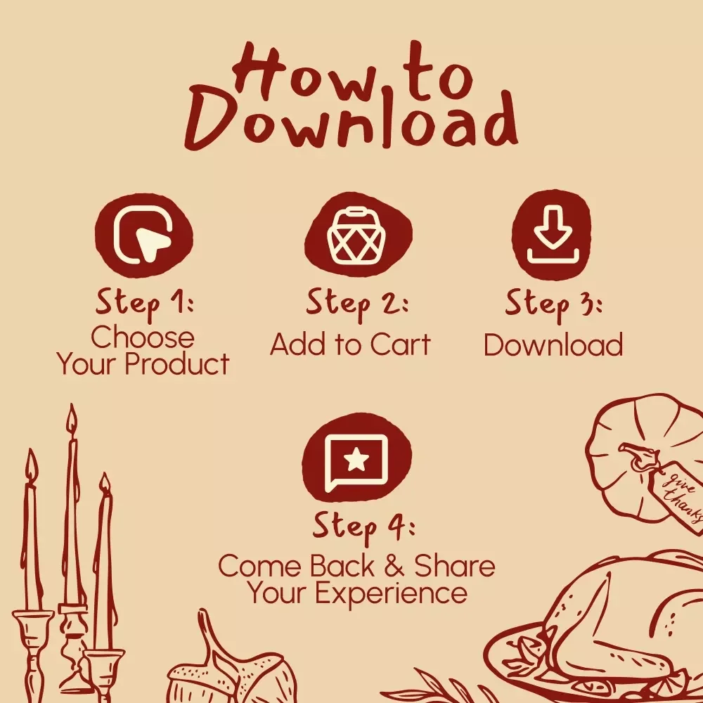 Feast in the Moment: A Mindful Guide to Thanksgiving | Digital Download for Gratitude, Connection & Presence | Mindfulness eBook with Tips for Being Present at Thanksgiving Dinner