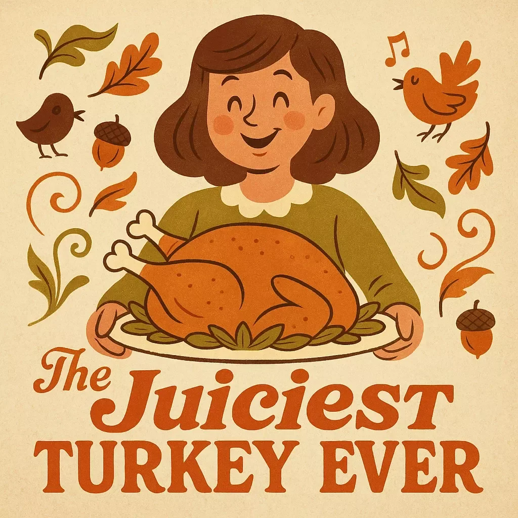 The Juiciest Turkey Ever – Ultimate Thanksgiving Checklist | Digital Download for Perfectly Moist Roast Turkey | How to Cook a Turkey Without Drying It Out Guide