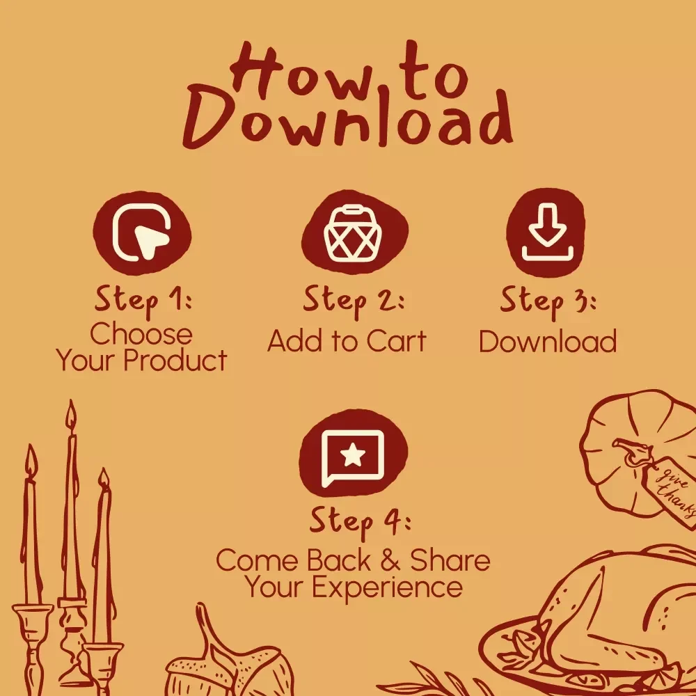 Lighthearted Thanksgiving Conversation Ideas – Printable Thanksgiving Dinner Checklist | Fun Family Conversation Starters for All Ages | Digital Download