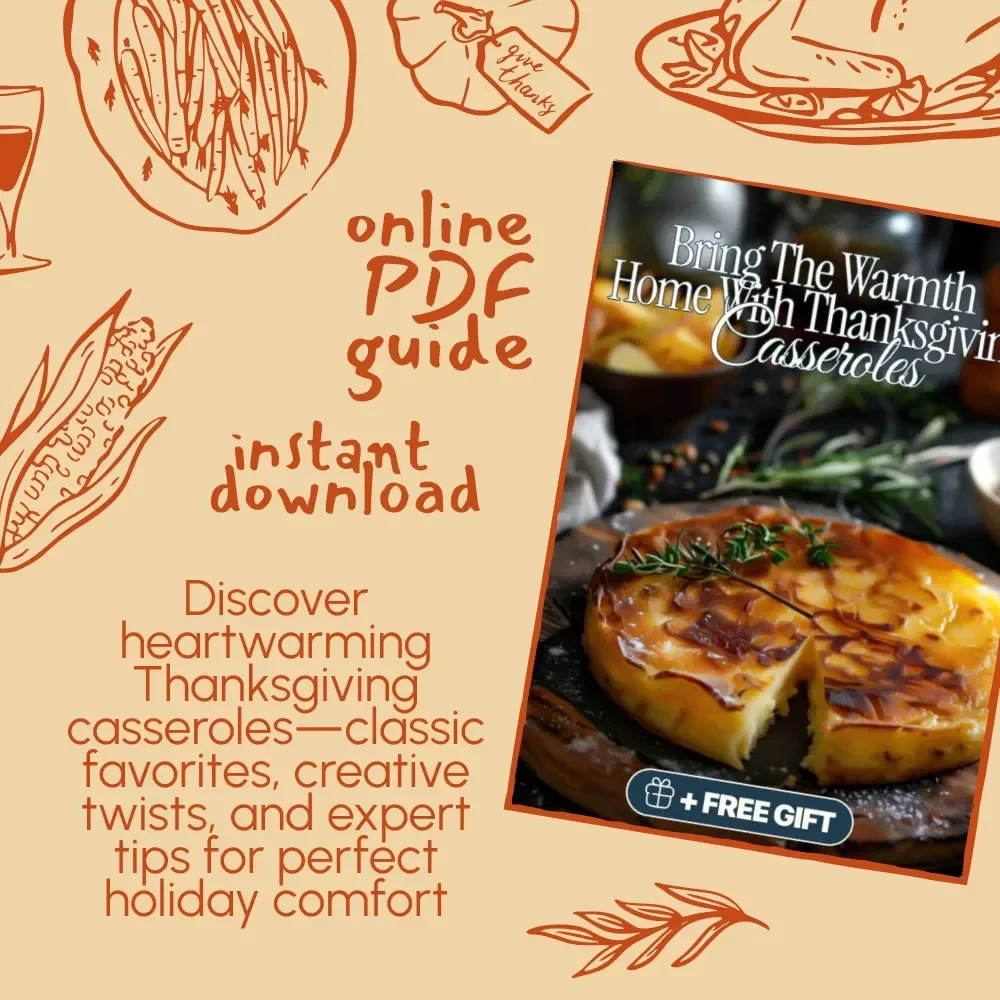 Bring the Warmth Home with Thanksgiving Casseroles | Digital Recipe Guide for Delicious thanksgiving casserole recipes, Comfort Classics & Creative Twists