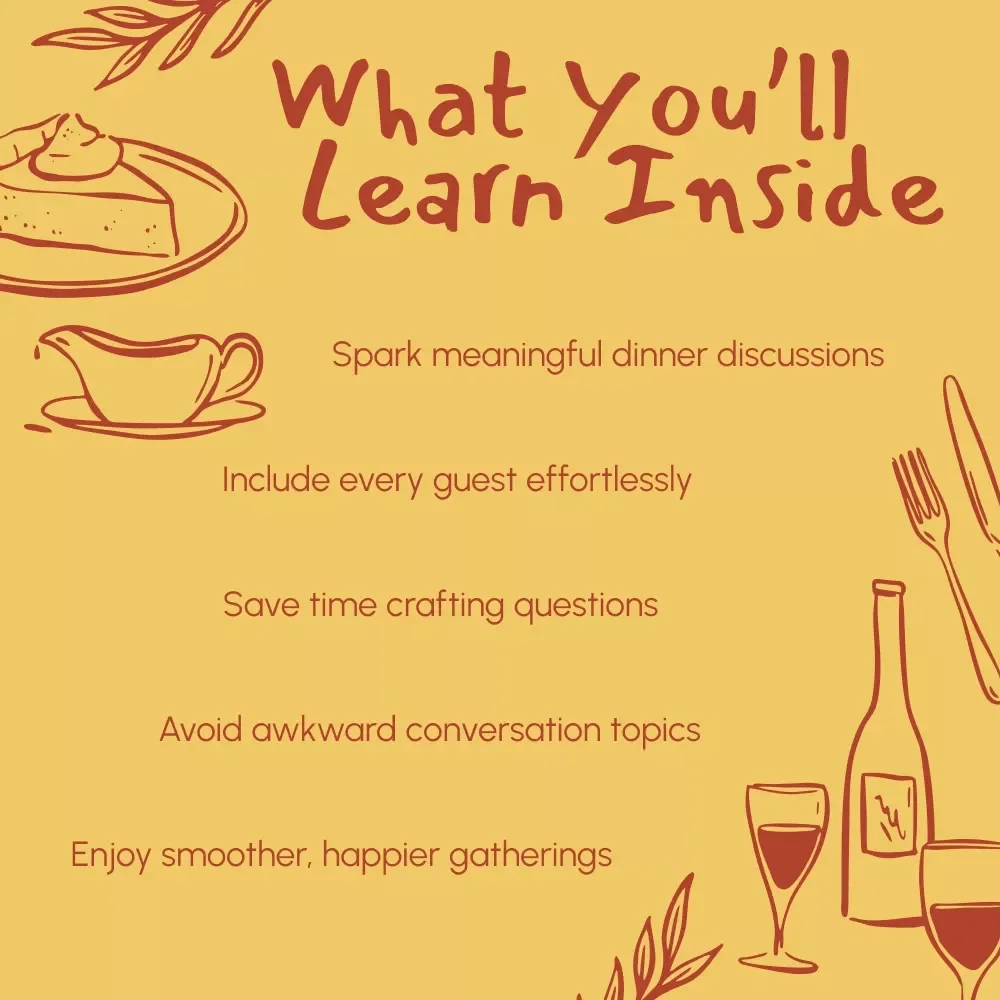 Generating Fun and Inclusive Thanksgiving Questions with AI | How to Use AI to Generate Thanksgiving Table Questions | Digital Guide for Creative and Engaging Family Conversations
