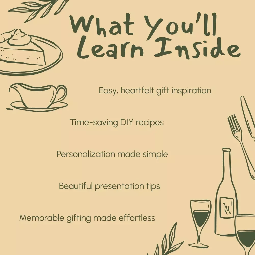 Thanks & Treats: Edible Thanksgiving Gifts That Delight | Digital Guide for Creative Edible Thanksgiving Gift Ideas | DIY Sweet & Savory Food Gift Inspiration