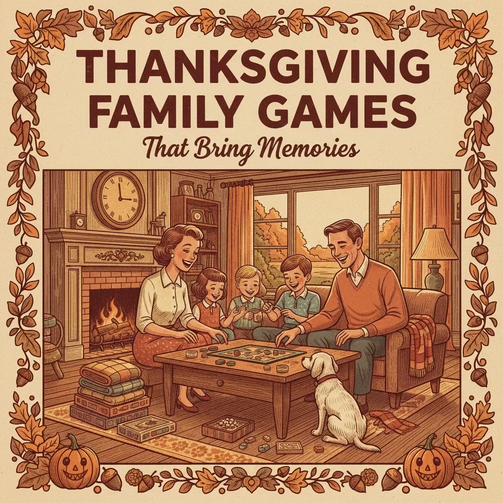 Thanksgiving Family Games That Bring Memories | Printable Guide for Fun Thanksgiving Games for Family, Classic & Modern Ideas, AI Tips & Activities