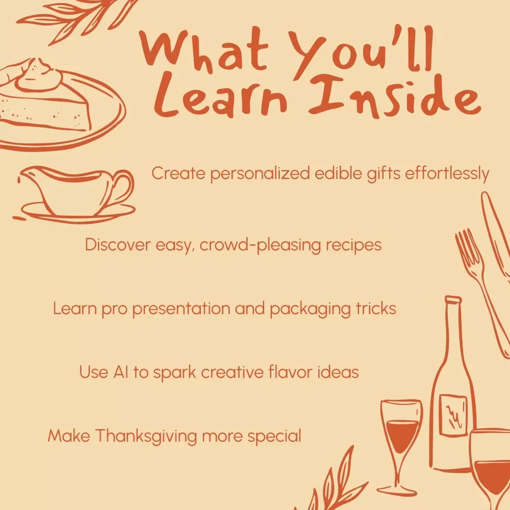 From Kitchen to Heart: Homemade Food Gifts for a Memorable Thanksgiving | Digital Guide for DIY Gifting, Easy Recipes & Creative Presentation Ideas
