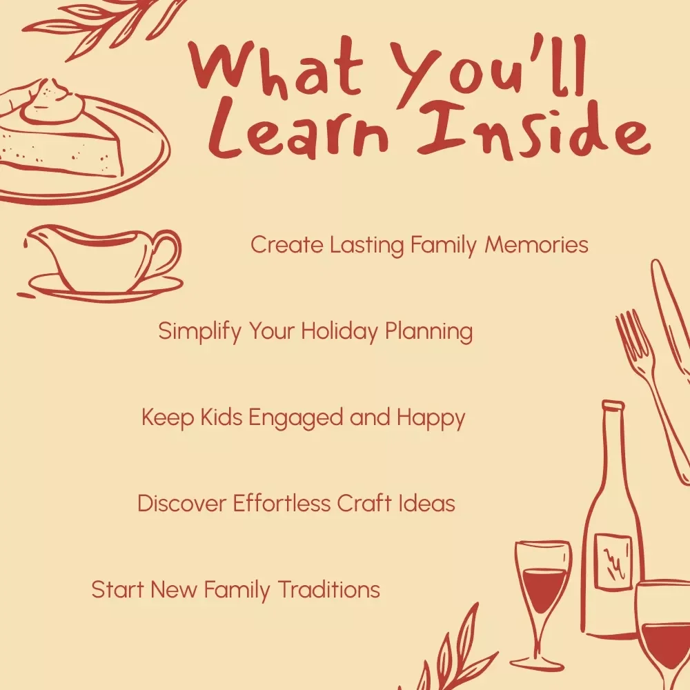 Thanksgiving Crafts for Kids Digital Guide: Fun & Easy DIY Projects for Family Bonding