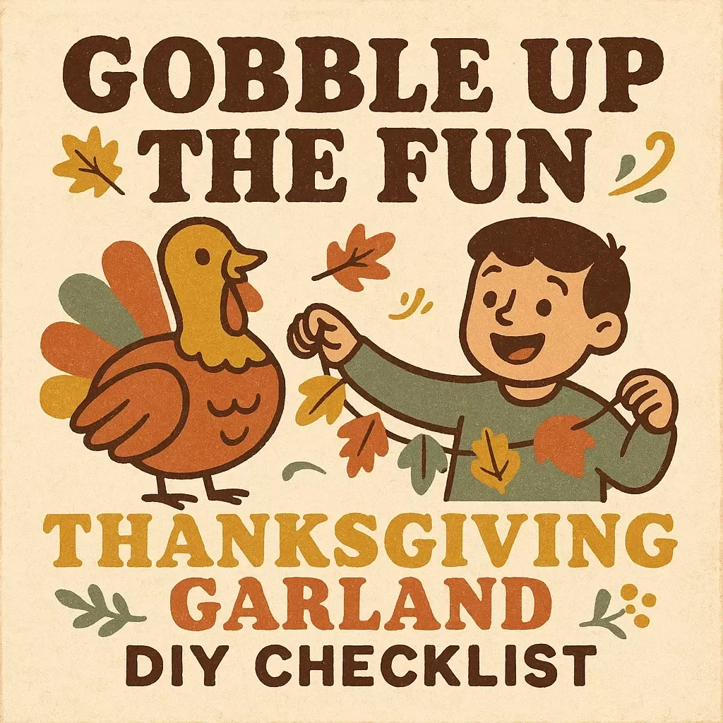 Gobble Up the Fun: Thanksgiving Garland DIY Checklist | Festive Fall Décor Guide for Creative Holiday Crafters