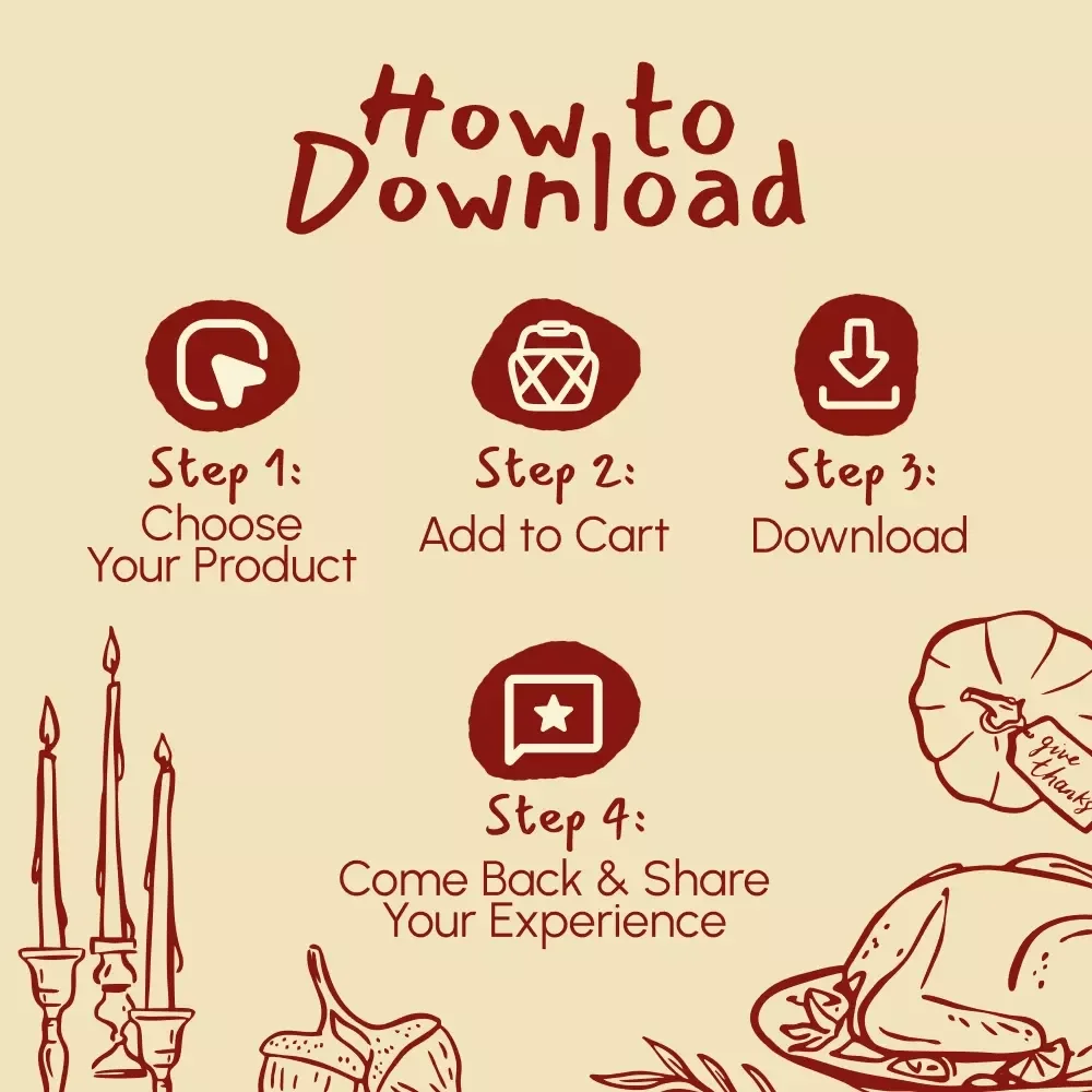 The Guide to Thanksgiving Prayers and Blessings | Printable Gratitude eBook | Digital Download of Thanksgiving Blessings, Family Prayer Guide & Gratitude Journal Prompts