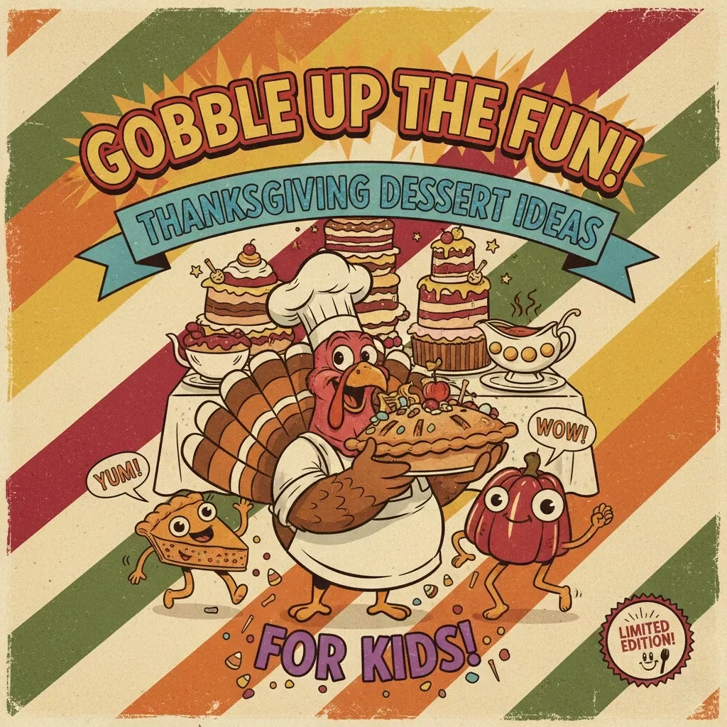 Gobble Up the Fun: Thanksgiving Dessert Ideas for Kids – Printable Holiday eBook | Fun Thanksgiving Recipes, No-Bake Treats, Healthy-ish Sweets & Dessert Activities for Kids and Families | Instant Digital Download
