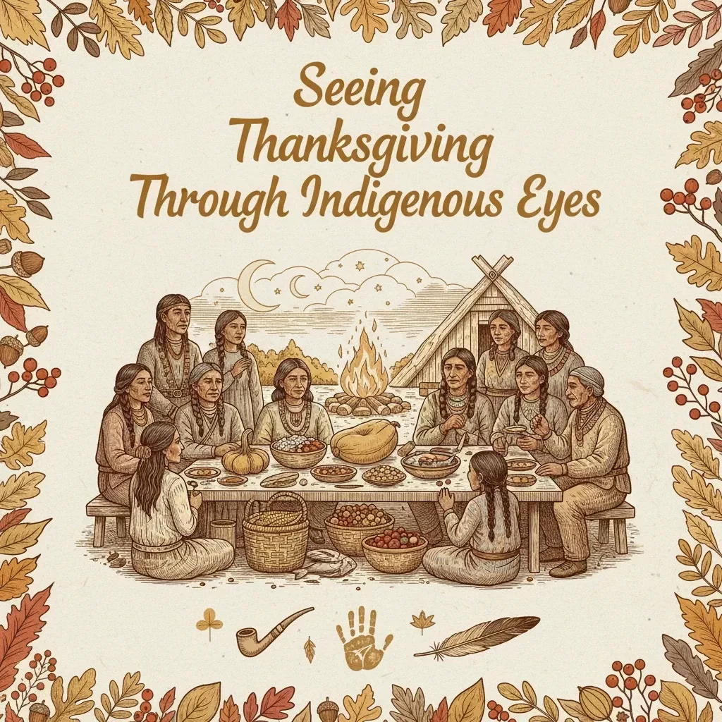 Seeing Thanksgiving Through Indigenous Eyes | Educational Guide for Understanding the Indigenous Peoples’ Perspective on Thanksgiving | Digital Download eBook for Teachers, Parents & Lifelong Learners