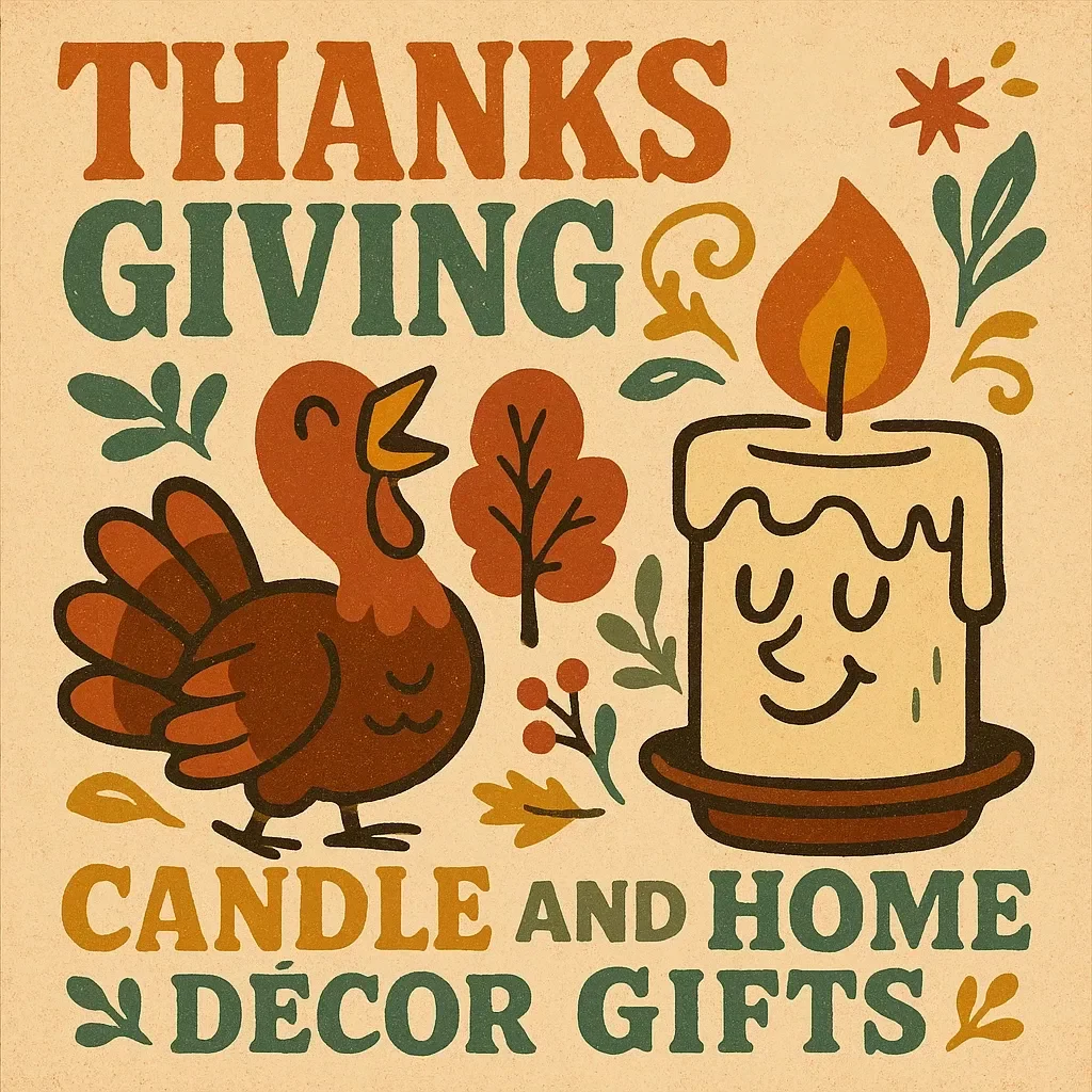 Thanksgiving Candle and Home Décor Gifts | Digital Guide for Candles and Home Decor Thanksgiving Gifts | Cozy Autumn Gifting Inspiration eBook