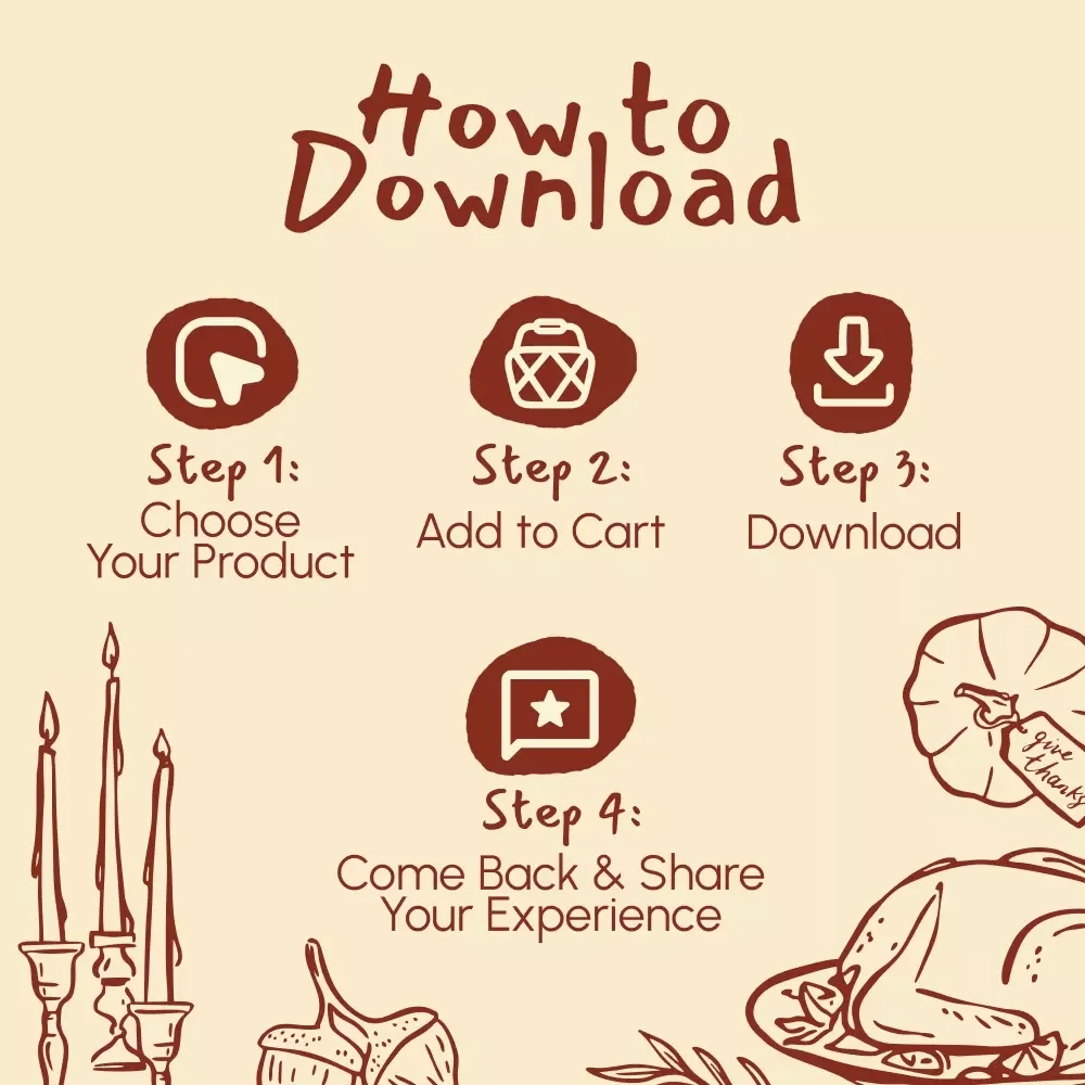 Non-Traditional Thanksgiving Dinner Checklist | Unique Non Traditional Thanksgiving Dinner Ideas | Modern Holiday Planning Guide (Digital Download)