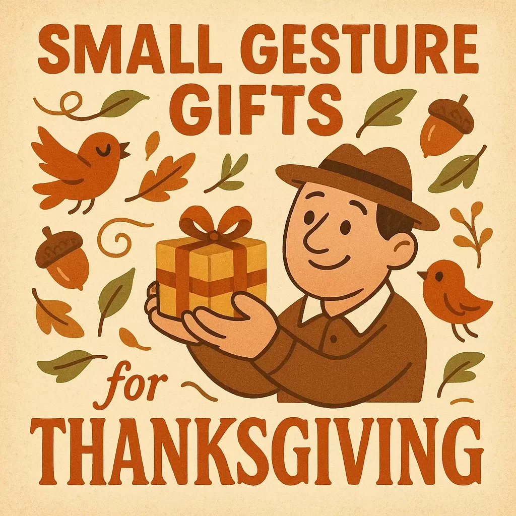 Small Gesture Gifts Checklist for Thanksgiving | Printable Digital Download | Easy DIY Gift Ideas & Thoughtful Gratitude Tokens