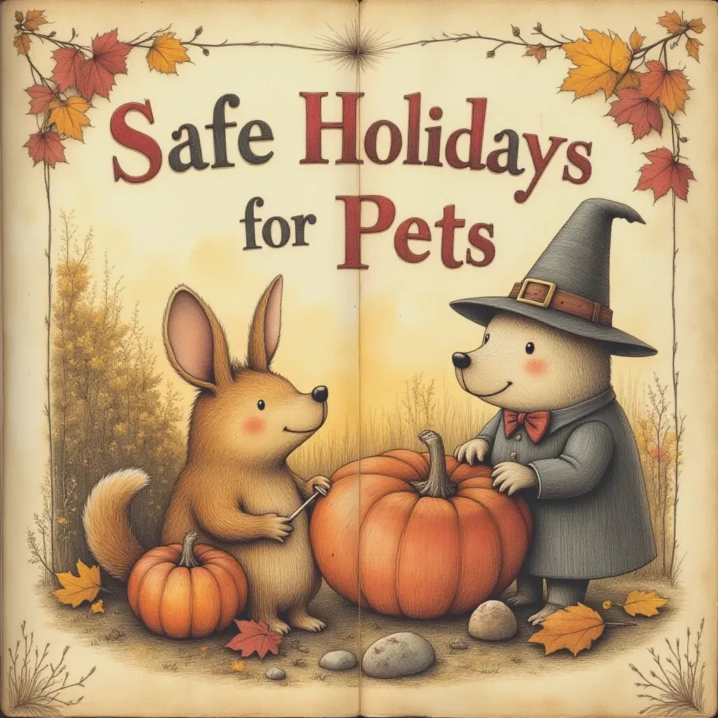 Safe Holidays for Pets | Holiday Pet Safety Guide with AI Tips for Holiday Pet Safety Checklists | Digital Download eBook for Pet Owners & Animal Lovers