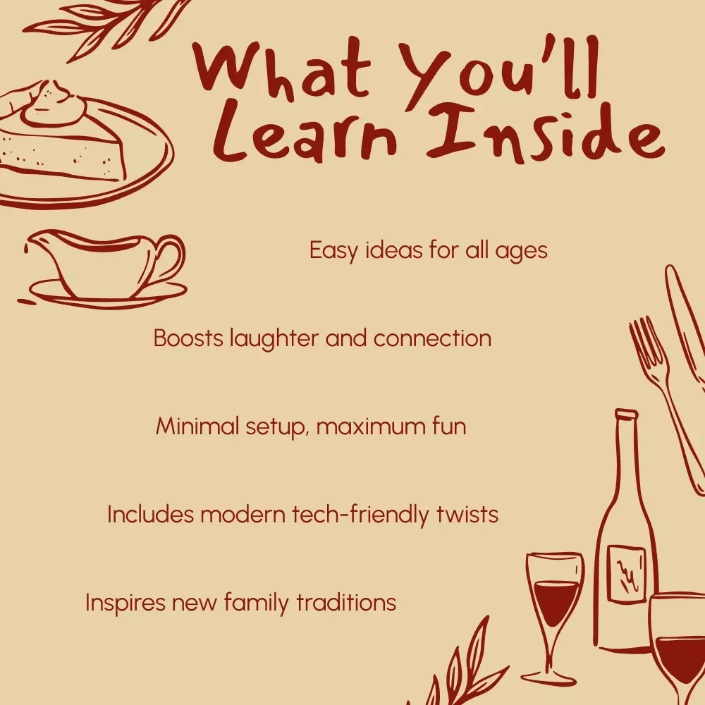 Thanksgiving Family Games That Bring Memories | Printable Guide for Fun Thanksgiving Games for Family, Classic & Modern Ideas, AI Tips & Activities
