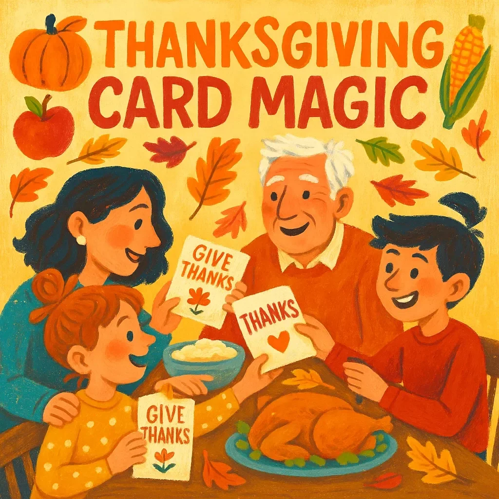 Thanksgiving Card Magic | Printable Checklist for DIY Thanksgiving Cards Ideas | Fall Greeting Card Guide | Holiday Craft Inspiration