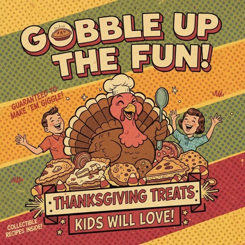 Gobble Up the Fun: Thanksgiving Treats Kids Will Love | Fun Thanksgiving Treats for Kids | Easy Holiday Snack Ideas eBook & Printable Guide