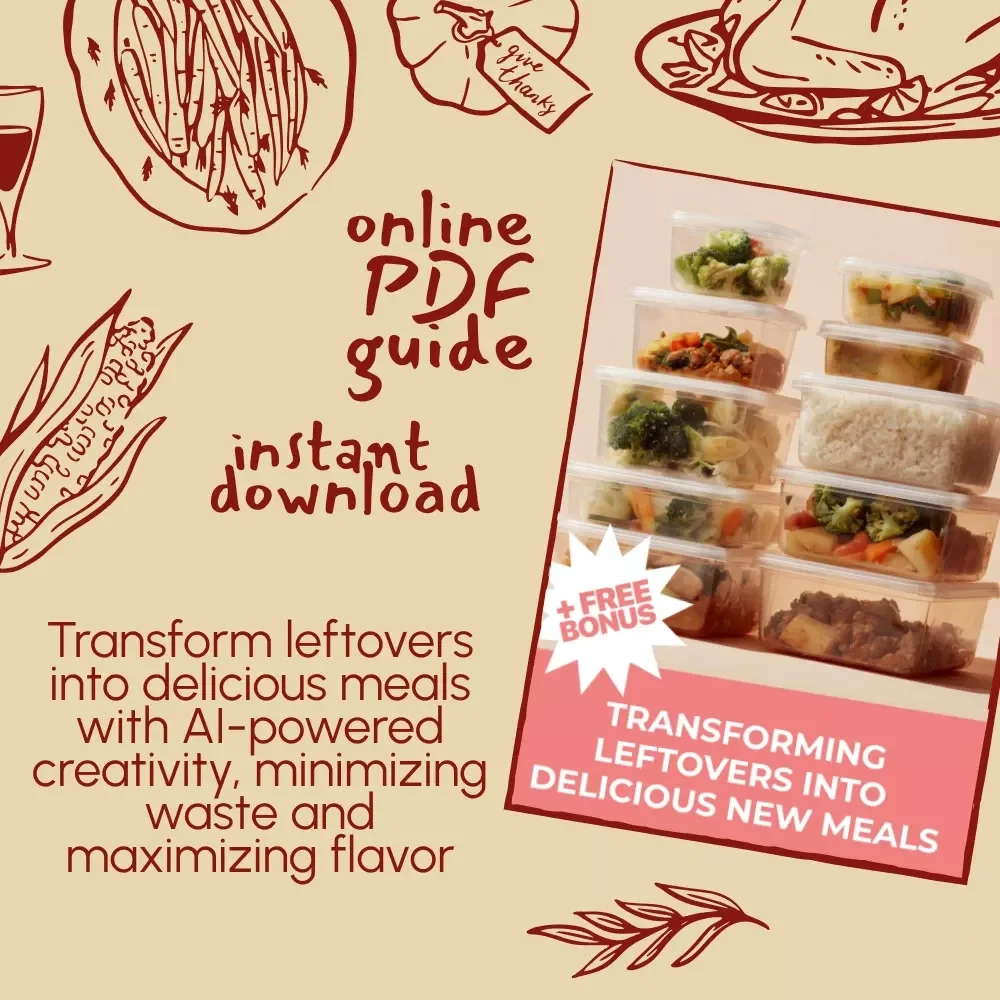 Transforming Leftovers into Delicious New Meals: A Guide to Reimagining Leftovers with AI and Creative Cooking