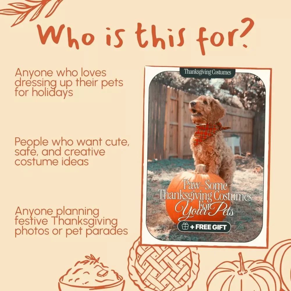 Paw-some Thanksgiving Costumes for Your Pets | Fun & Safe Thanksgiving Costumes for Pets eBook | DIY & Store-Bought Pet Costume Guide