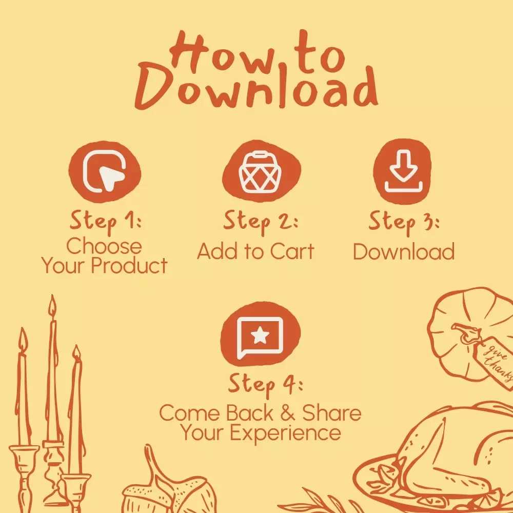 Friendsgiving Gift Checklist | Printable Holiday Gift Planning Guide | Digital Download Gifts for Friendsgiving | Thoughtful Friendsgiving Gift Ideas