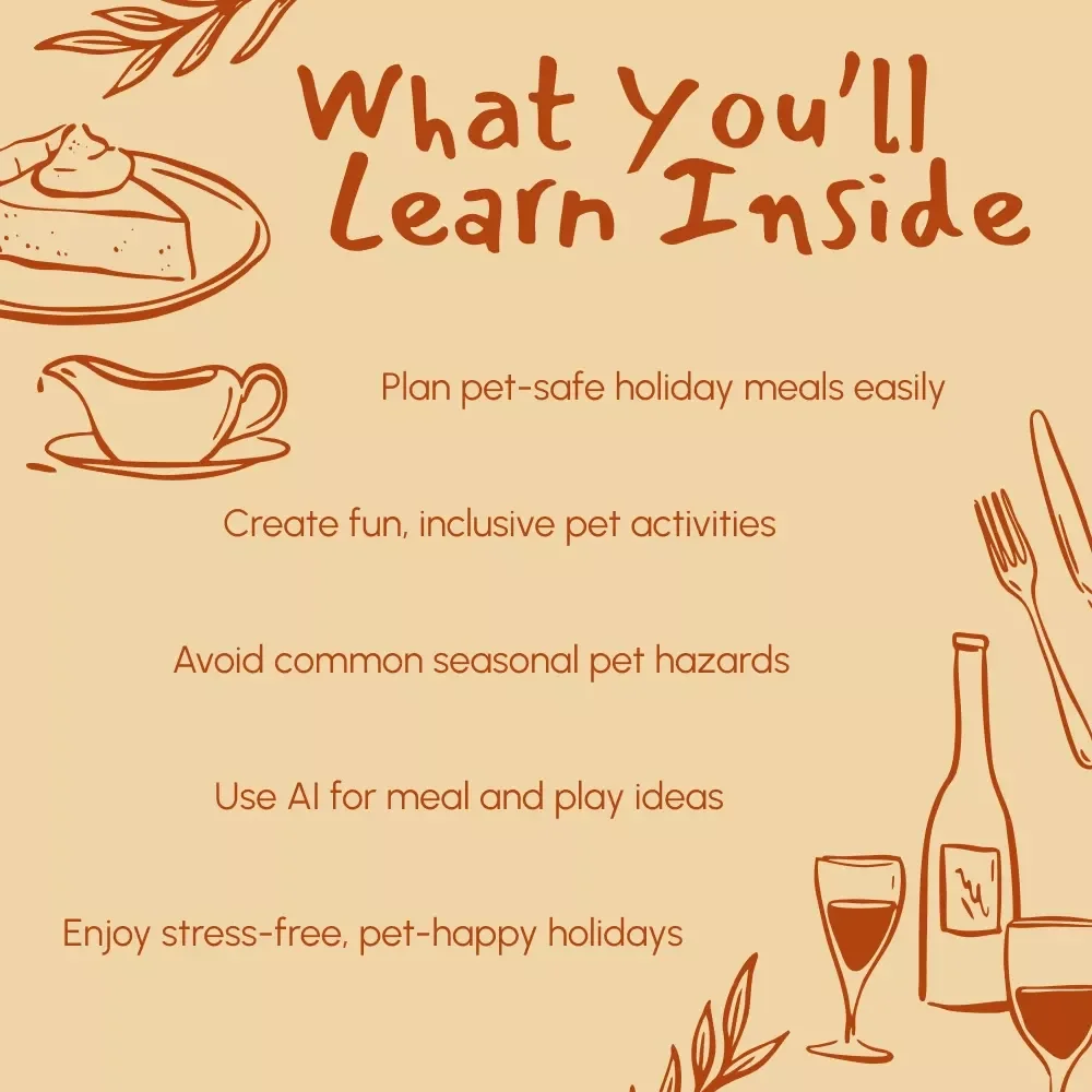 Thankful Paws | How to Make Pets Feel Included at Thanksgiving | Pet-Friendly Feast & Holiday Activities Guide for a Stress-Free Celebration
