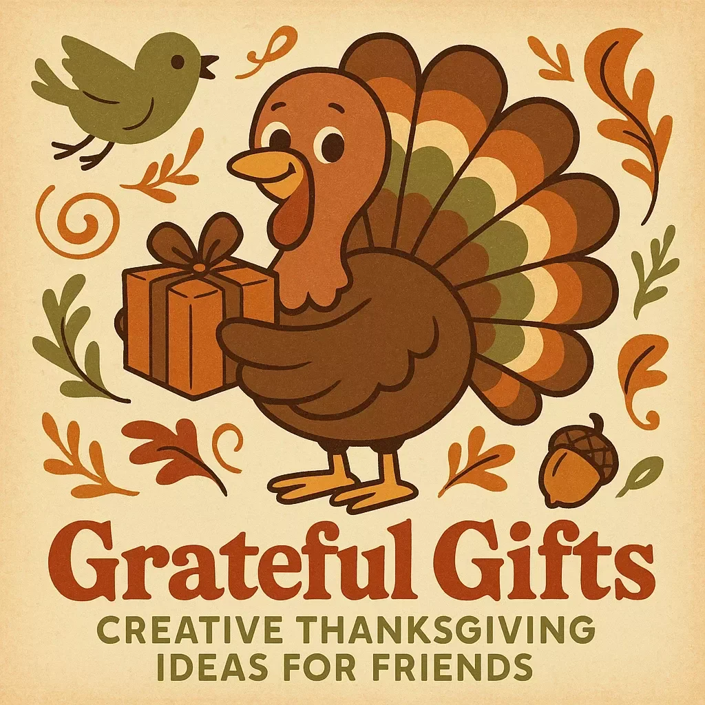 Grateful Gifts: Creative Thanksgiving Ideas for Friends – A Heartfelt Guide to Unique, Handmade & Personalized Holiday Surprises