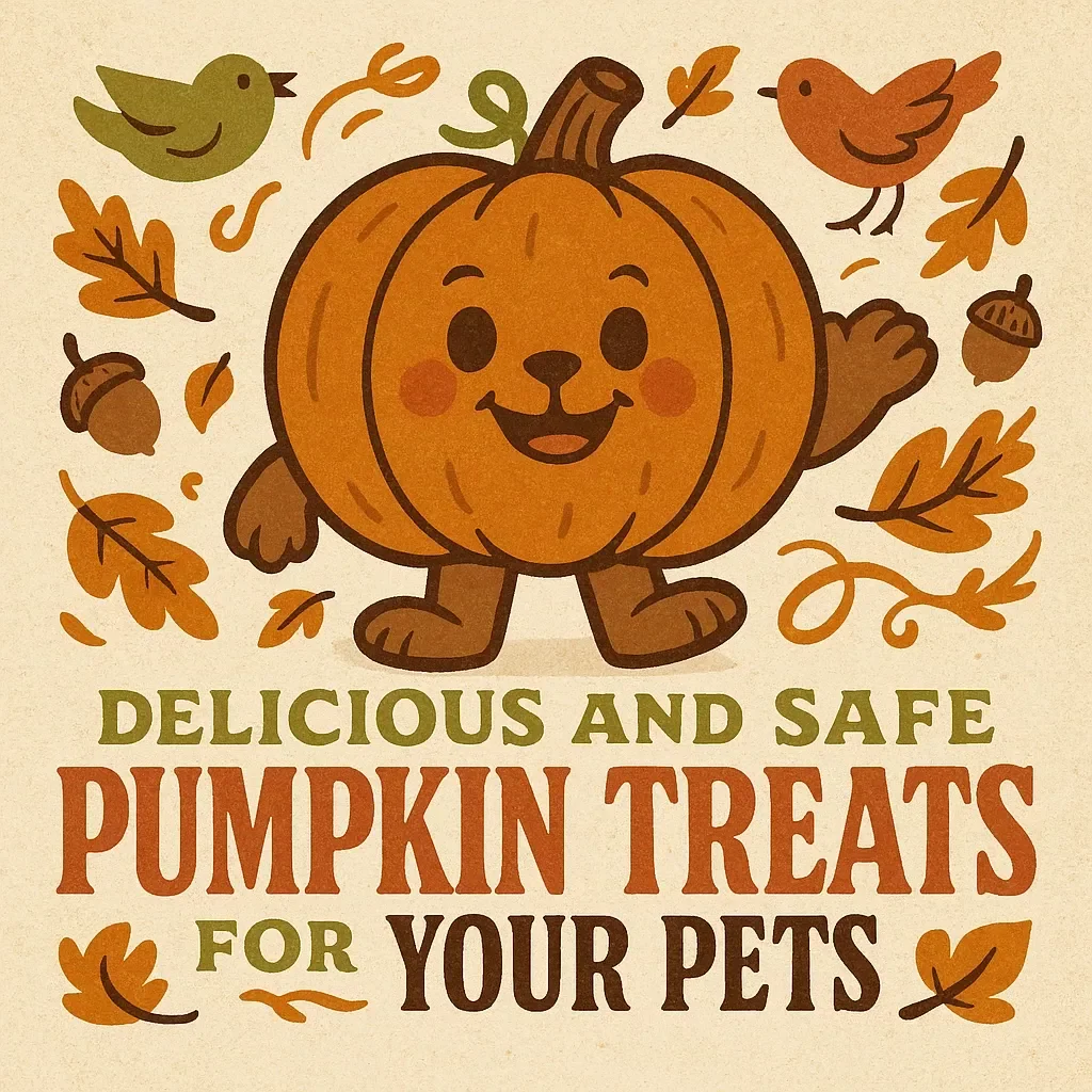 Delicious and Safe Pumpkin Treats for Your Pets | Pet-Safe Pumpkin Recipes eBook | DIY Dog & Cat Treats | Fall Pet Snack Guide | Digital Download
