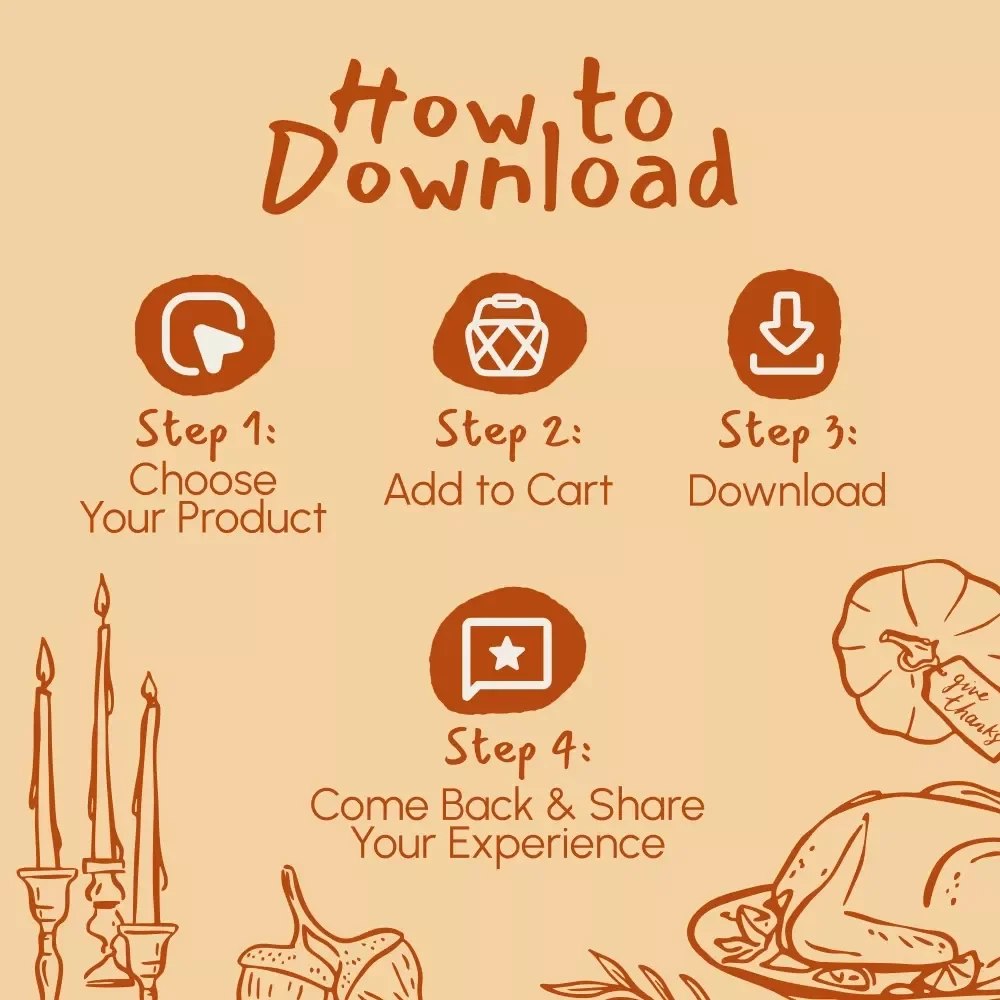 Thanksgiving Ham Made Easy – Printable Holiday Cooking Checklist for Beginners | Easy Ham Recipes for Thanksgiving | Digital Download