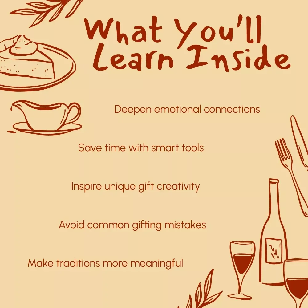 Grateful & Unique: The Ultimate Guide to Personalized Thanksgiving Gifts | Digital eBook for Creating Heartfelt, Custom Thanksgiving Presents | Perfect for Family, Friends & Loved Ones