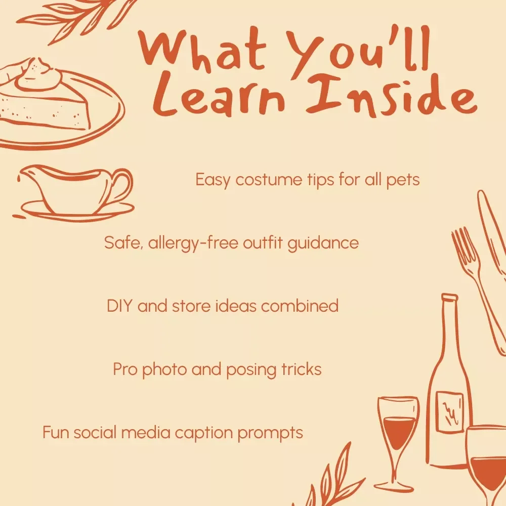 Paw-some Thanksgiving Costumes for Your Pets | Fun & Safe Thanksgiving Costumes for Pets eBook | DIY & Store-Bought Pet Costume Guide