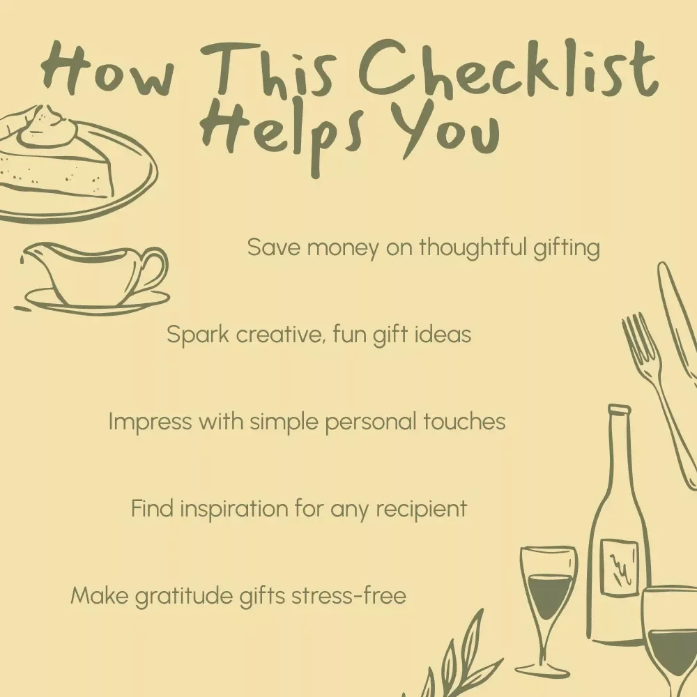 Gobble Up Gratitude: Your Ultimate Small Thanksgiving Gift Checklist | Thoughtful & Easy Small Thanksgiving Gift Ideas for Friends, Family & Coworkers