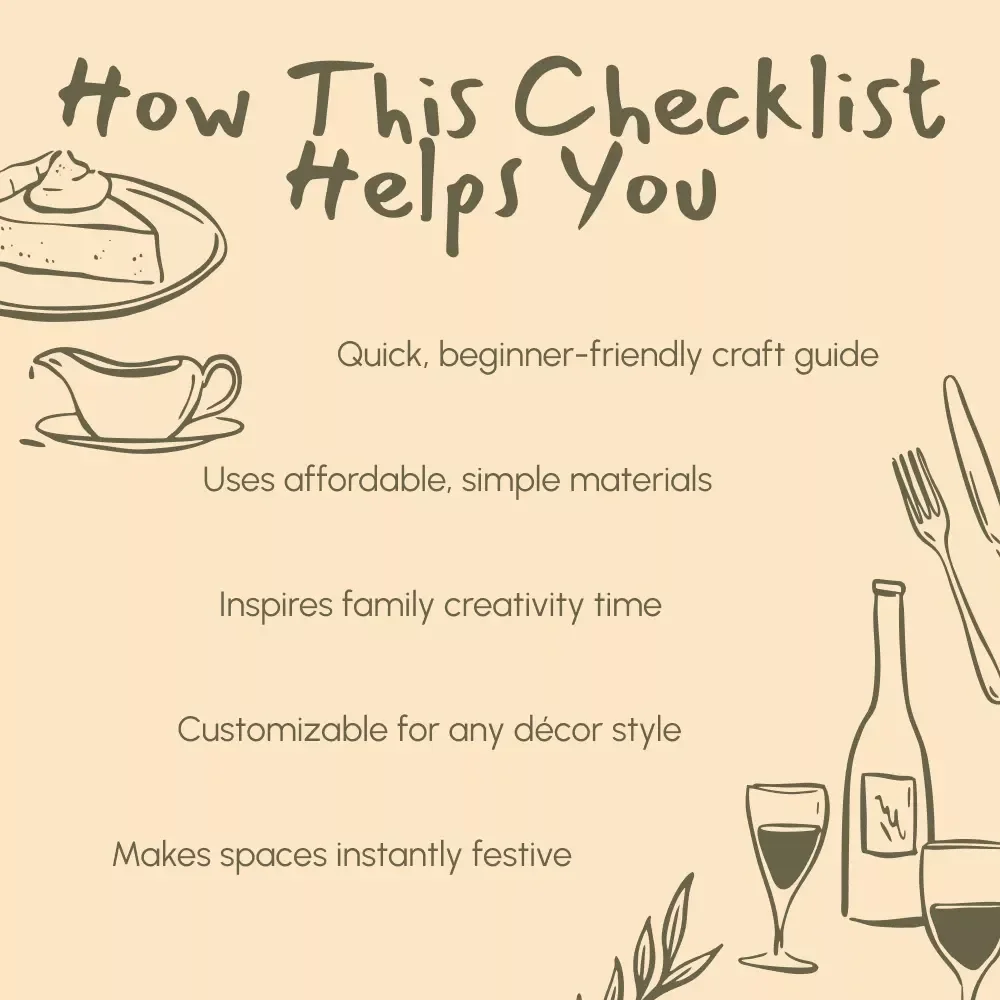 Gobble Up the Fun: Thanksgiving Garland DIY Checklist | Festive Fall Décor Guide for Creative Holiday Crafters