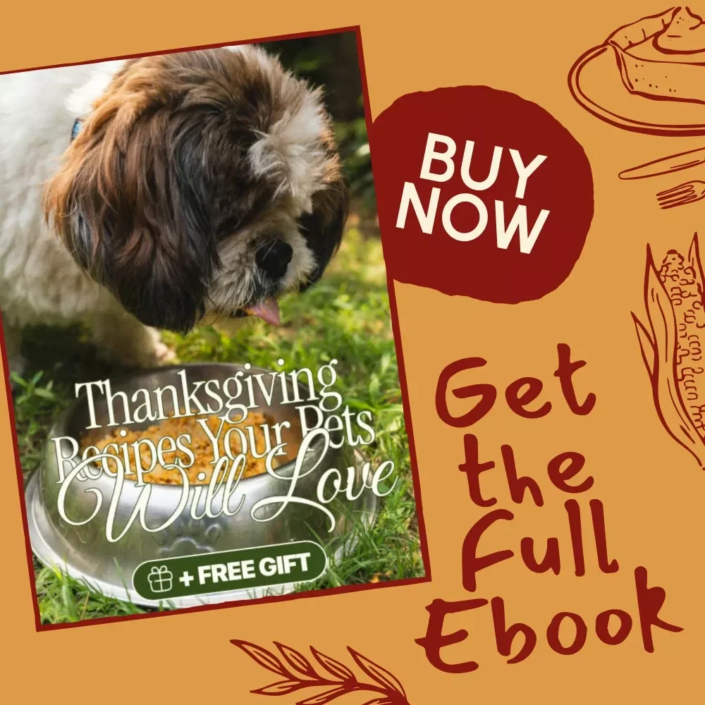 Thanksgiving Recipes Your Pets Will Love | Pet-Friendly Holiday eBook for Dogs & Cats | AI-Generated Pet Treat Ideas | Digital Download Guide for Homemade Thanksgiving Pet Meals