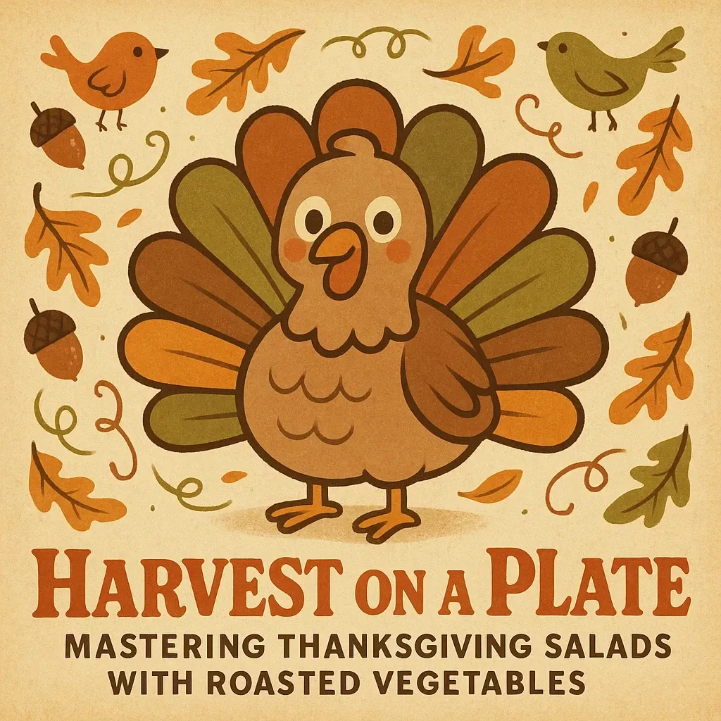 Harvest on a Plate: Mastering Thanksgiving Salads with Roasted Vegetables | Digital Thanksgiving Salad Guide for Flavorful Seasonal Cooking & Roasted Veggie Perfection