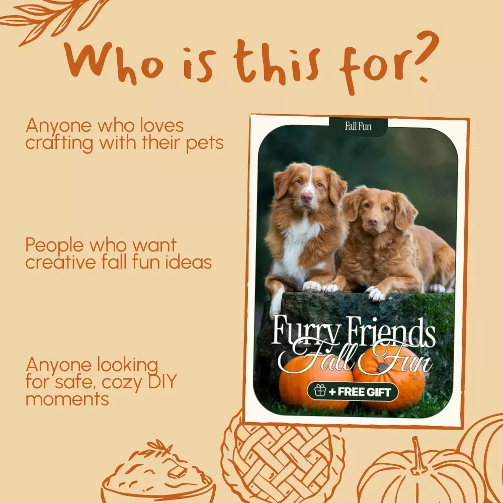 Furry Friends Fall Fun | Pet-Friendly Fall Crafts for Thanksgiving | DIY Pet Crafting Guide for Creative Pet Parents
