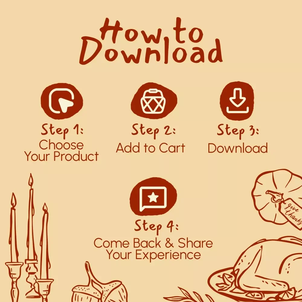 Grateful & Unique: The Ultimate Guide to Personalized Thanksgiving Gifts | Digital eBook for Creating Heartfelt, Custom Thanksgiving Presents | Perfect for Family, Friends & Loved Ones