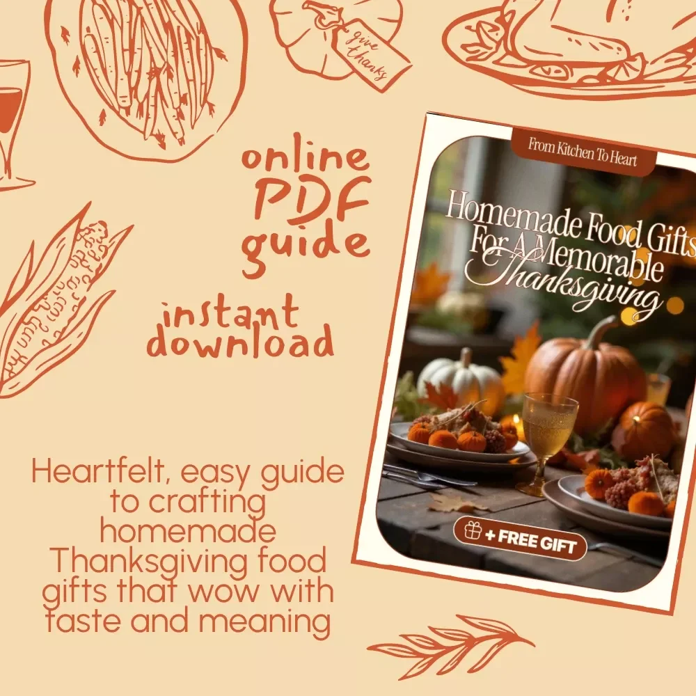 From Kitchen to Heart: Homemade Food Gifts for a Memorable Thanksgiving | Digital Guide for DIY Gifting, Easy Recipes & Creative Presentation Ideas
