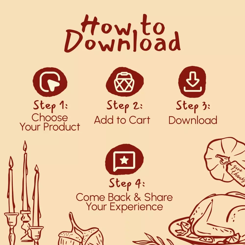 Sweet Mini Delights: Your Ultimate Thanksgiving Dessert Checklist | Printable Mini Dessert Guide, Digital Download, Holiday Baking Planner, Thanksgiving Party Recipes