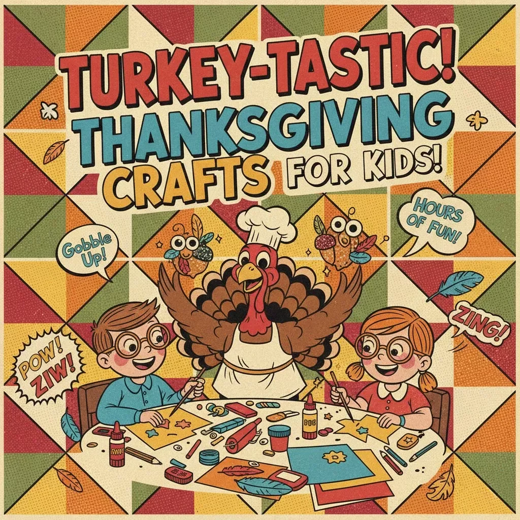 Thanksgiving Crafts for Kids Digital Guide: Fun & Easy DIY Projects for Family Bonding