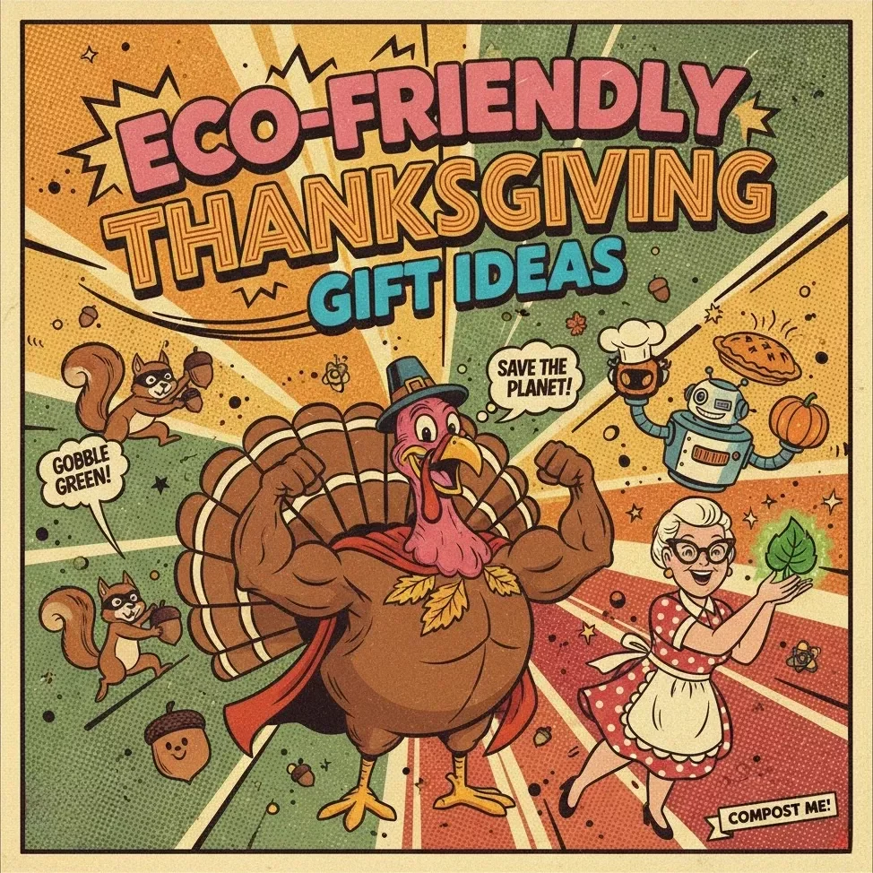Eco-Friendly Thanksgiving Gift Ideas Digital Guide | Sustainable Holiday Present Planner | Natural & DIY Green Gift Inspiration