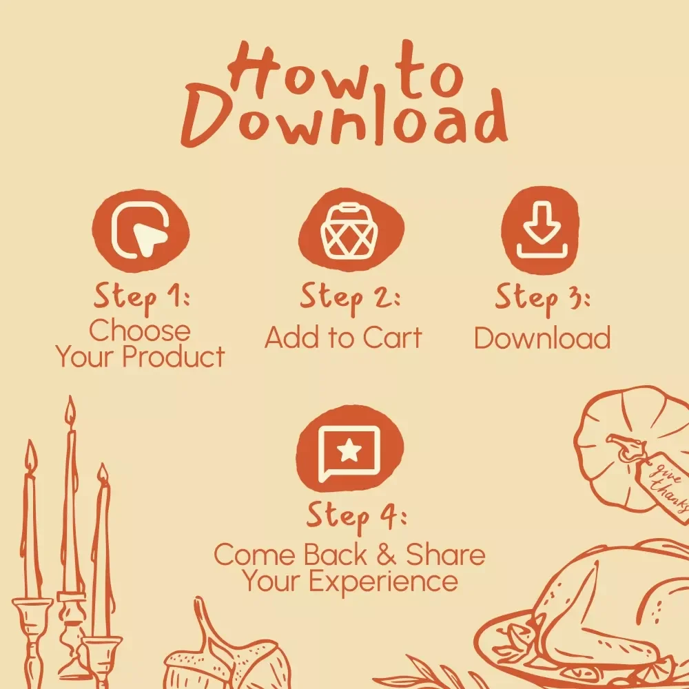 Thanksgiving Cookie Gift Ideas Checklist | Printable Baking Gift Planner | DIY Cookie Gift Inspiration for Friends & Family | Digital Download