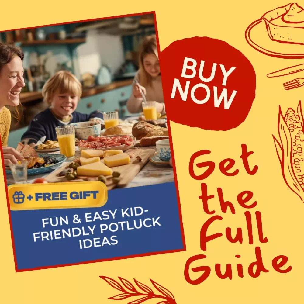 Fun & Easy Kid-Friendly Potluck Ideas | Printable Digital Guide for Parents, Teachers & Busy Hosts | How to Ask AI for Kid-Friendly Potluck Ideas eBook & Checklist