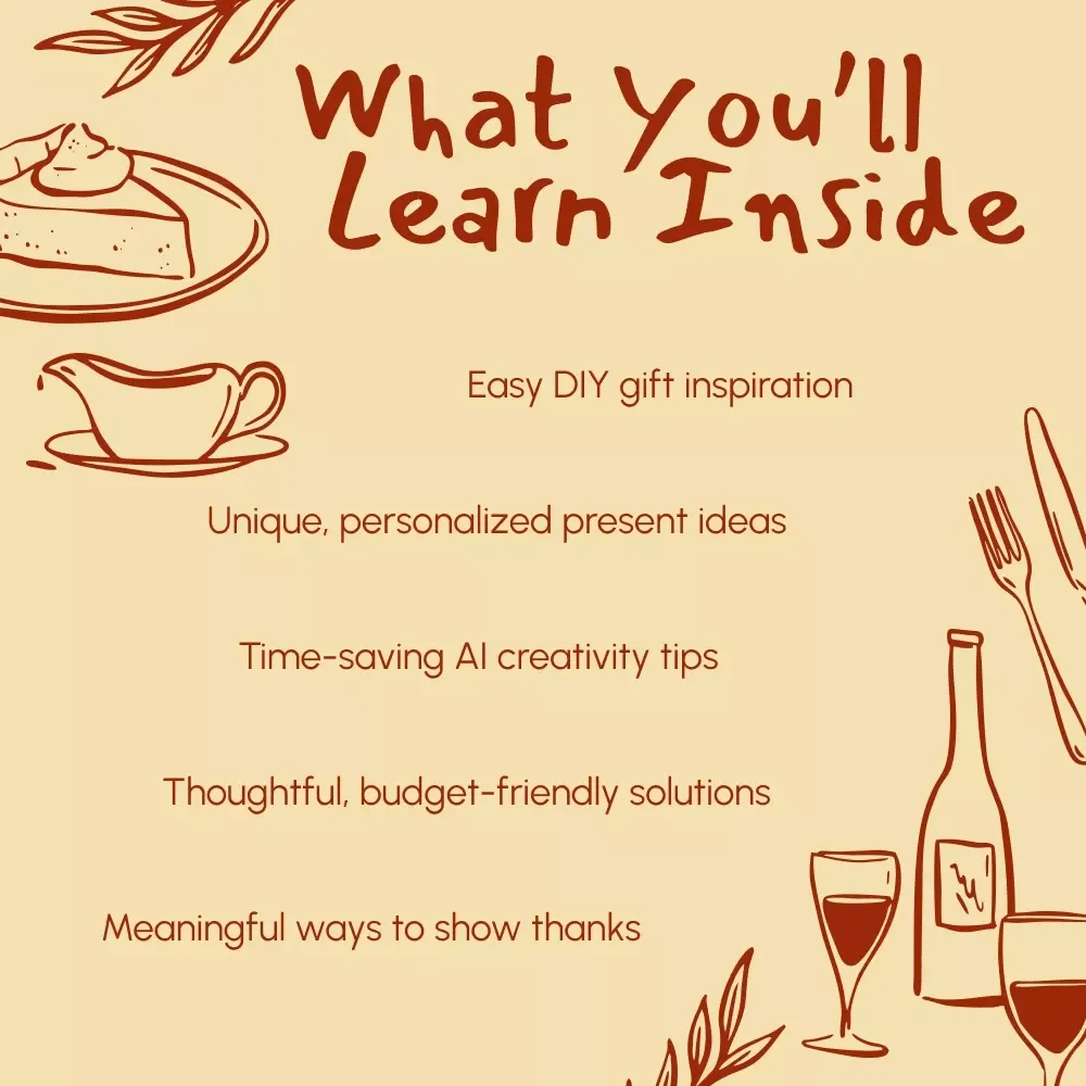 Grateful Gifts: Creative Thanksgiving Ideas for Friends – A Heartfelt Guide to Unique, Handmade & Personalized Holiday Surprises