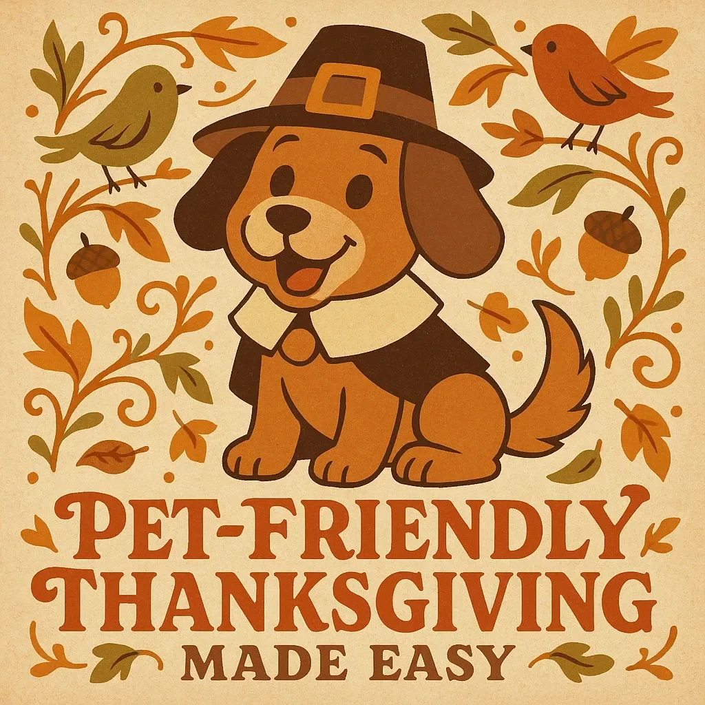 Pet-Friendly Thanksgiving Made Easy | Digital Guide on How to Use AI to Create Pet-Friendly Thanksgiving Recipes | AI Recipe Prompts, Safety Tips & Ingredient Guide for Pet Owners